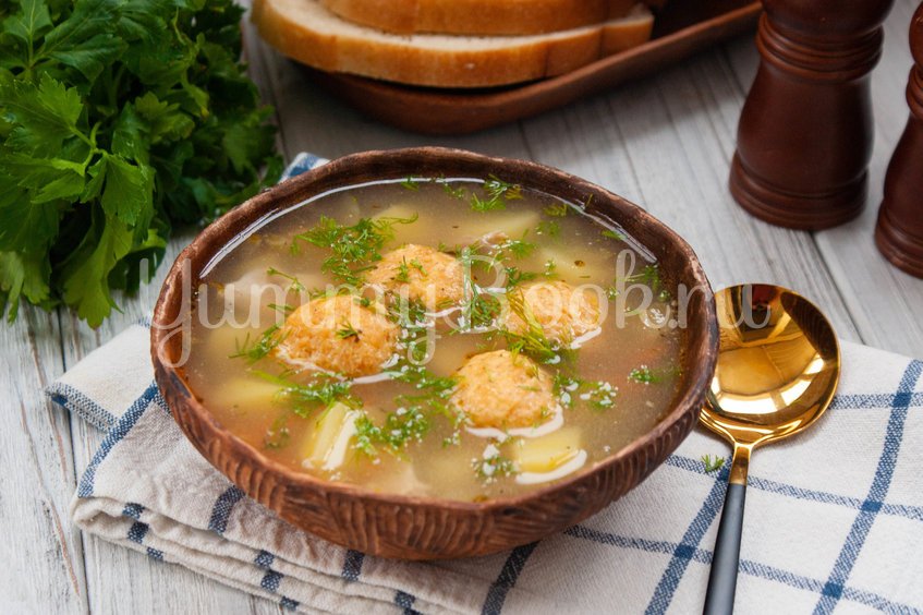 Суп с сырными шариками - шаг 10