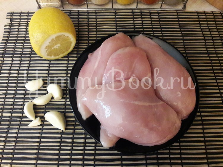 Куриное филе в лимонно-медовом маринаде с горчицей - шаг 1