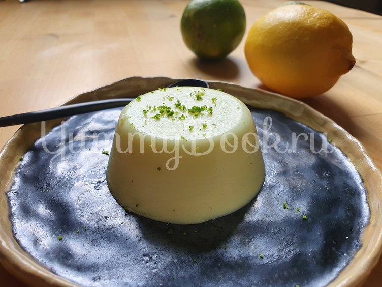 Творожный десерт с лимонным желе - шаг 5