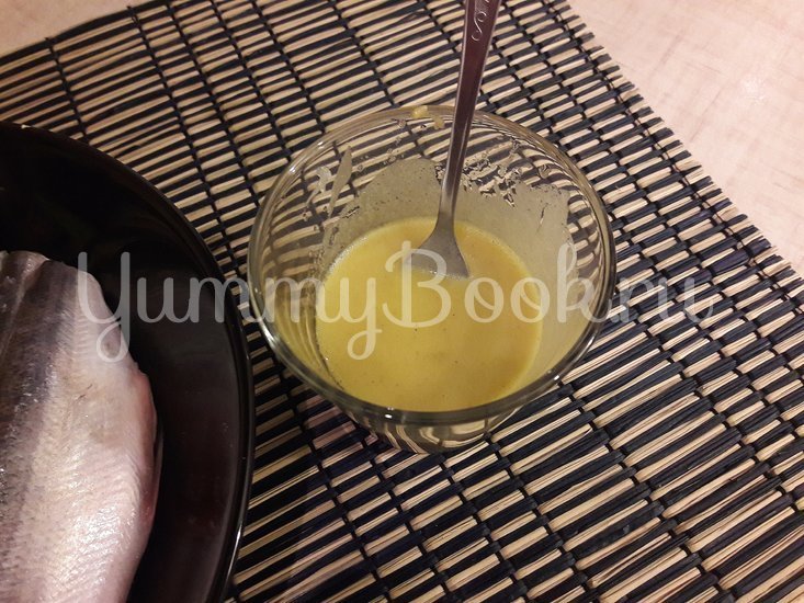 Сырок в горчично-лимонном маринаде с мёдом - шаг 2