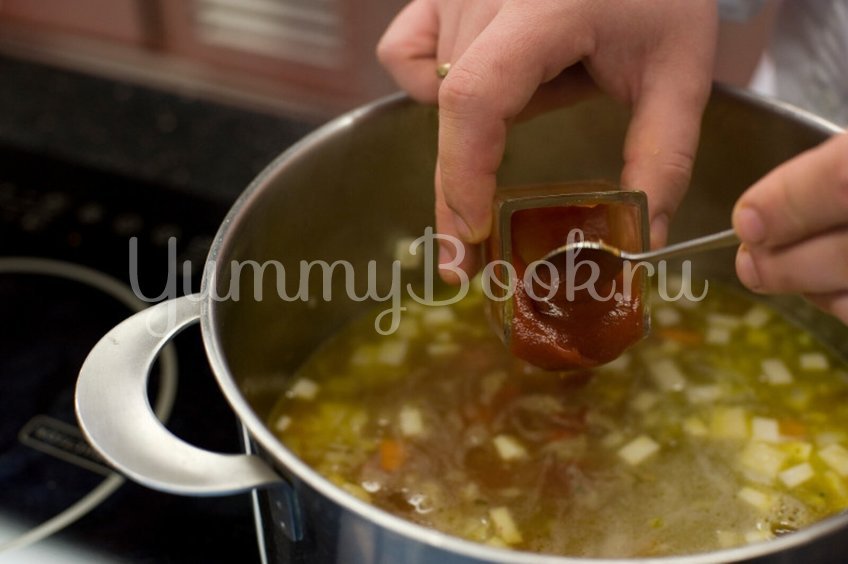 Овощной суп с болгарским перцем - шаг 3