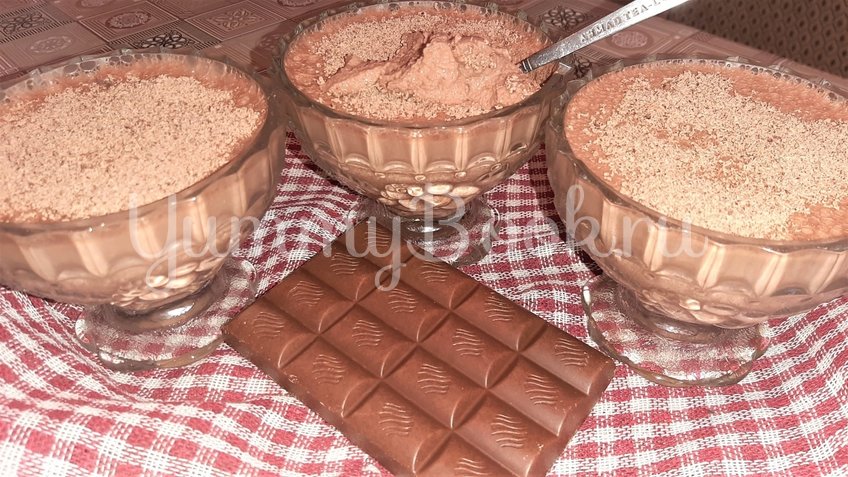 Десерт из ряженки с какао - шаг 3