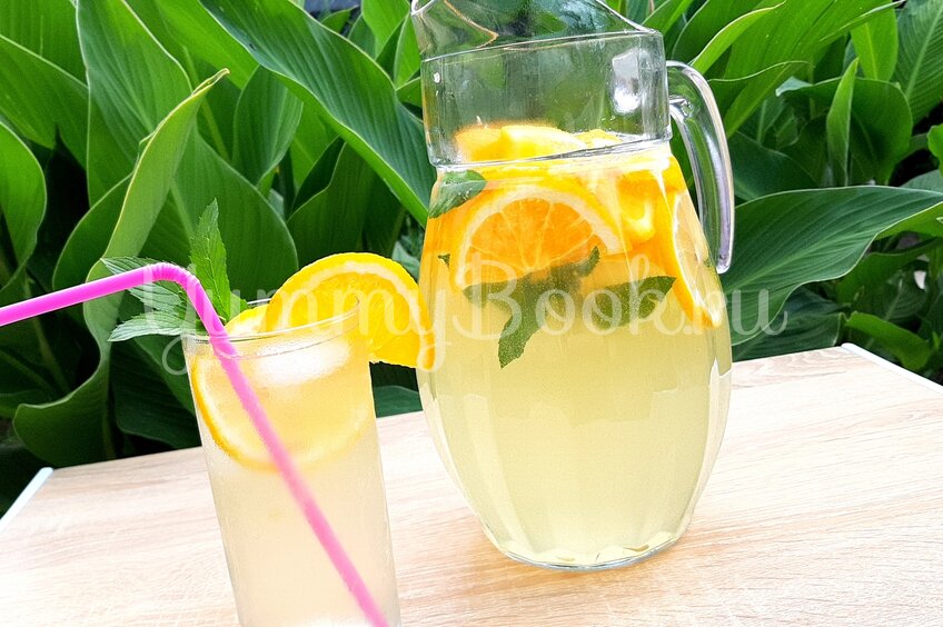Домашний освежающий лимонад 