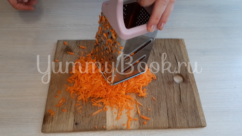 Морковный рулет с сыром - шаг 1