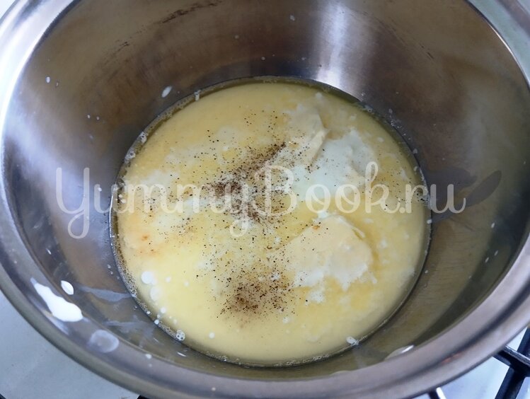 Открытый пирог с грибами по-монастырски - шаг 5 Открытый пирог с грибами по-монастырски - шаг 5