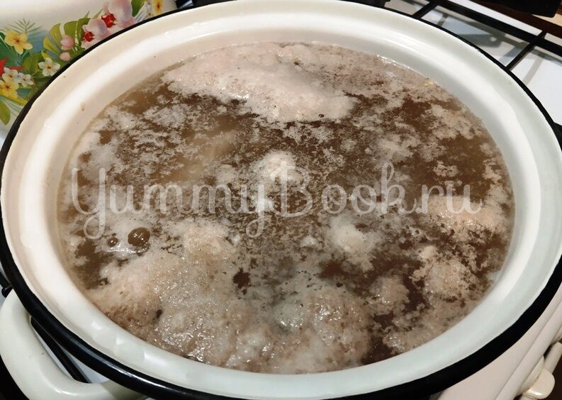 Суп с лечо и горошком - шаг 3