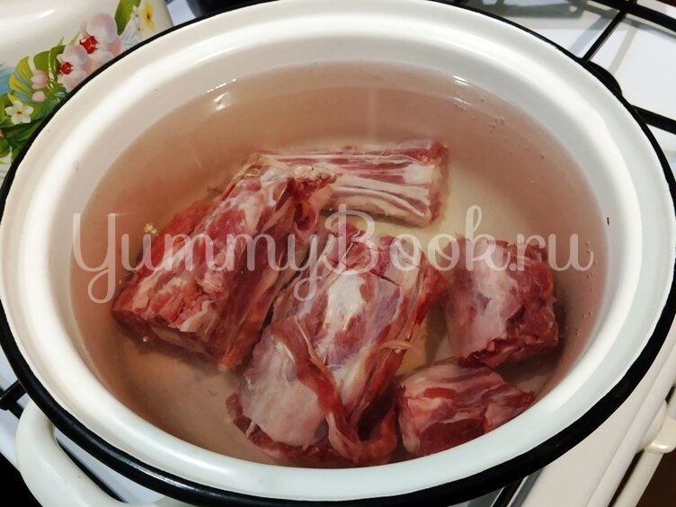 Суп с лечо и горошком - шаг 2