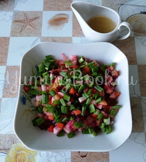 Винегрет с французской заправкой - шаг 5