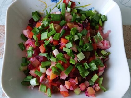 Винегрет с французской заправкой