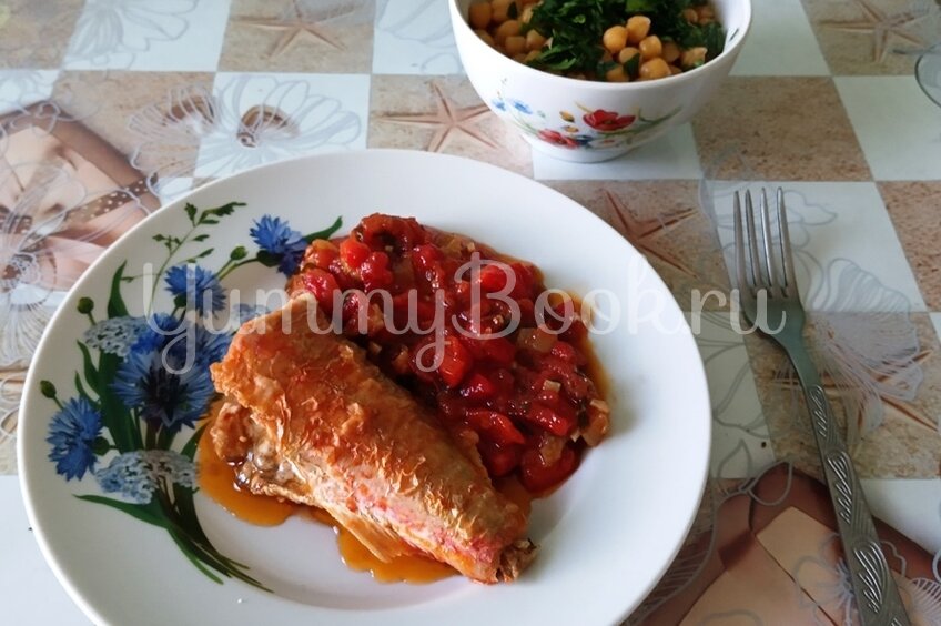Барабулька по-ливорнски