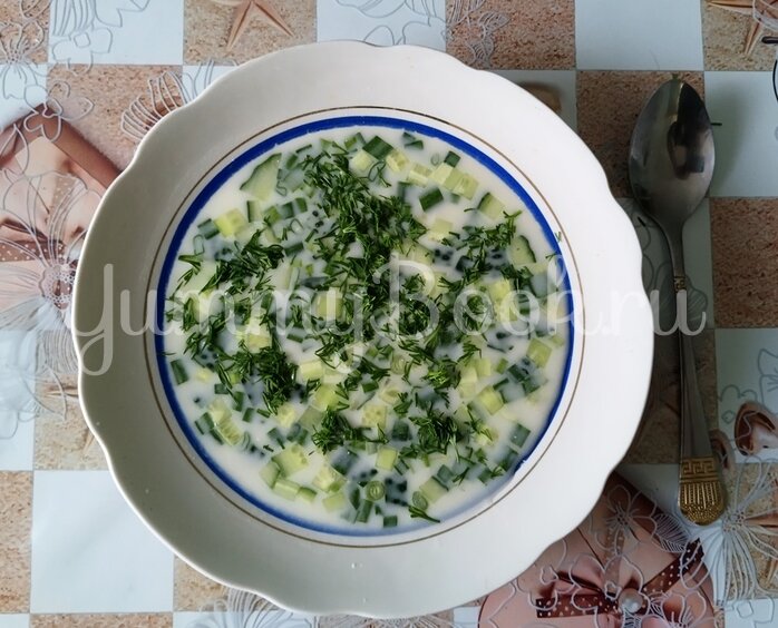Окрошка по рецепту из Книги о вкусной и здоровой пище, 1952 г. - шаг 10