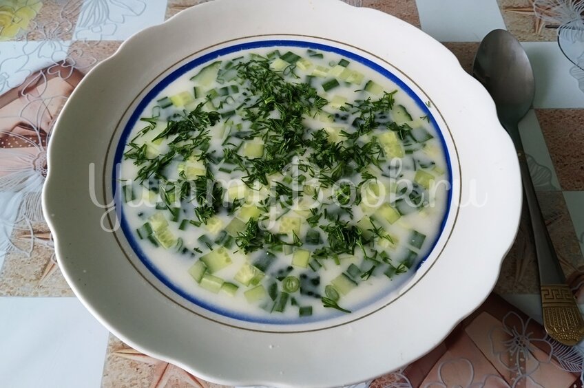 Окрошка по рецепту из Книги о вкусной и здоровой пище, 1952 г.