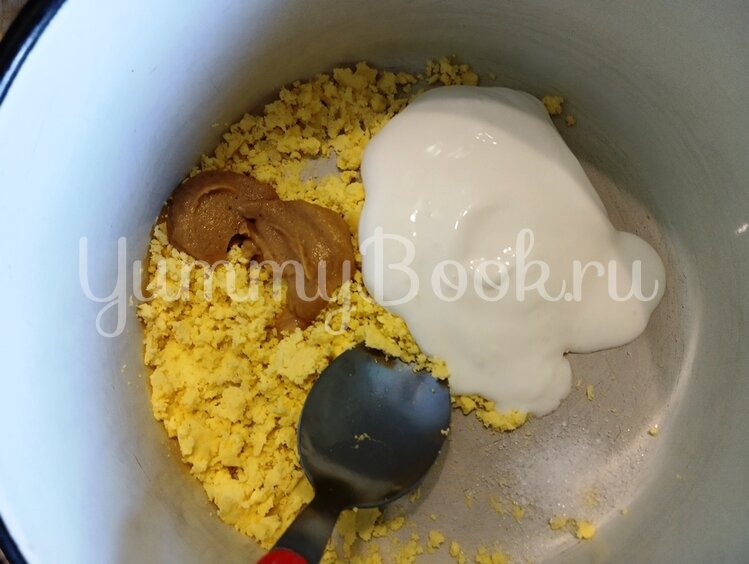 Окрошка по рецепту из Книги о вкусной и здоровой пище, 1952 г. - шаг 7