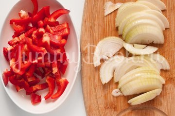 Удон домашний с курицей - шаг 4