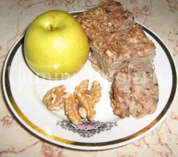 Яблочный пирог из мацы