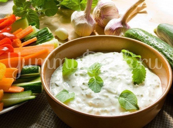 Соус Цацики (Дзадзики, Tzatziki)