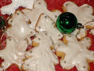 Рождественское пряничное печенье