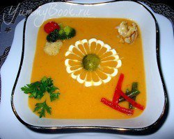 Овощной крем-суп с курицей - шаг 1