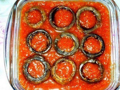 Грибы запеченные с сыром в томатном соусе - шаг 5