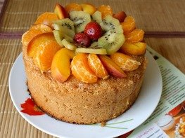 Бисквитный пирог "Сейшельская мечта"