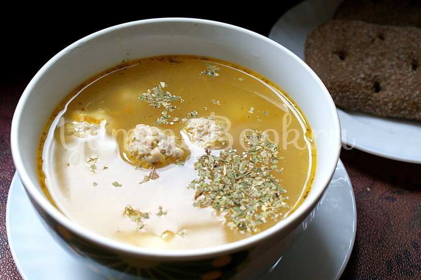Суп с фрикадельками в мультиварке - шаг 7