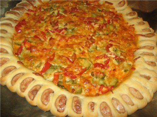Пицца с вкусным краешком - шаг 1