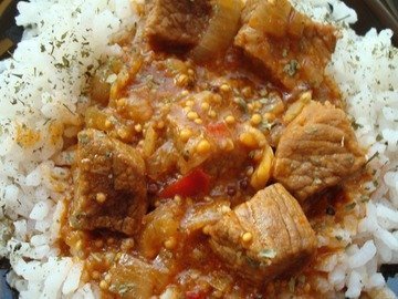 Рис с мадрас карри