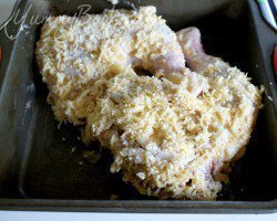 Куриные окорочка в сырно-кунжутной панировке - шаг 5