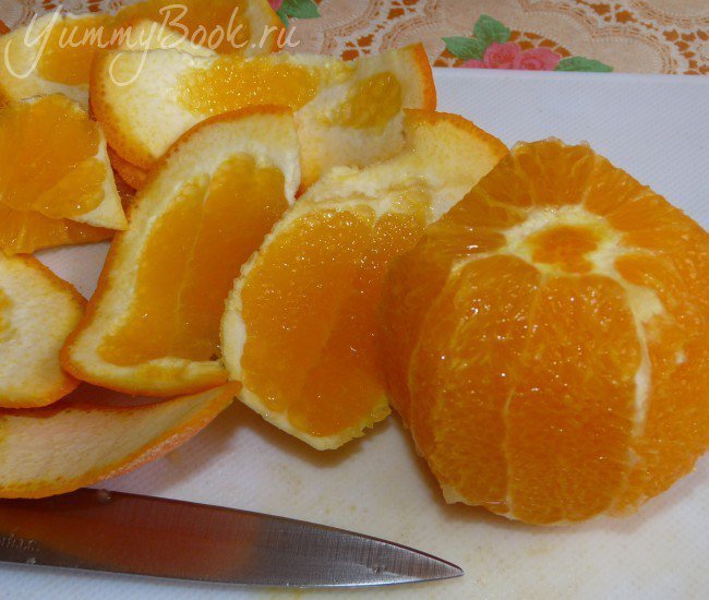 Апельсиновая рыба с чесноком - шаг 3