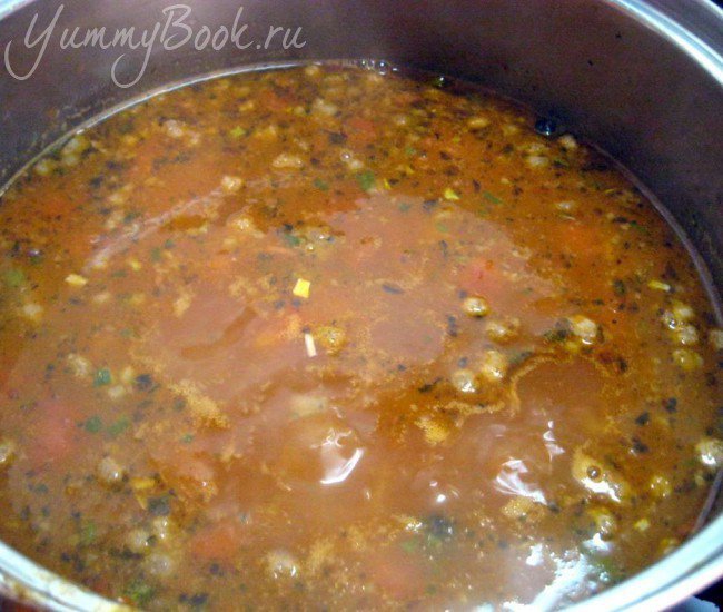 Суп харчо с рисом - шаг 6
