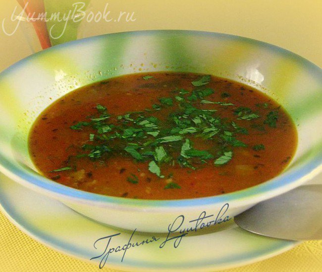 Суп харчо с рисом - шаг 9