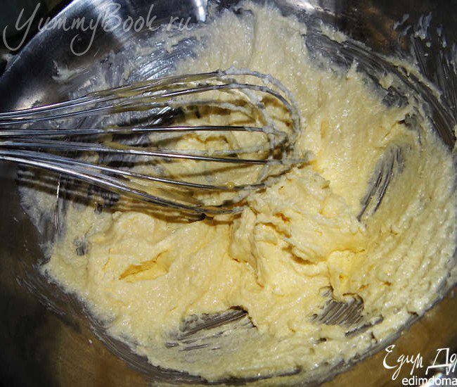 Пирог на лимонаде с киви и штрейзелем - шаг 7