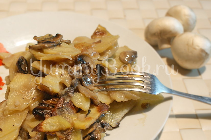 Картофель запеченный с грибами - шаг 10