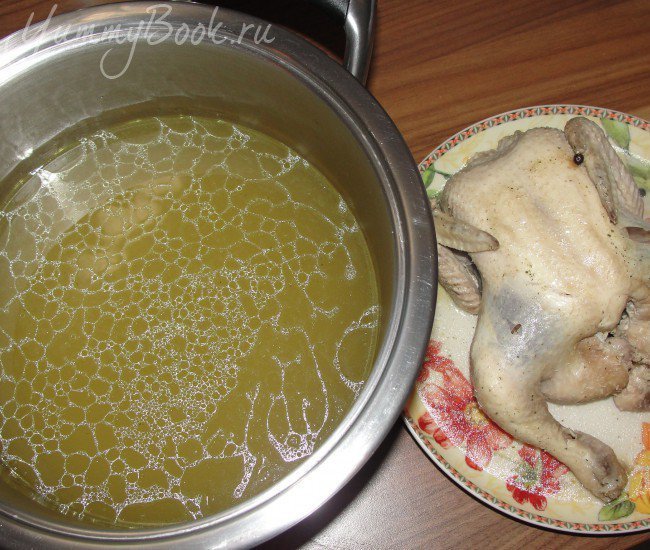 Куриный суп-лапша - шаг 2