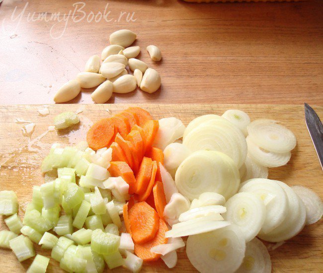 Курочка с овощами в сливочном соусе - шаг 2