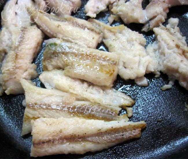 Рыба в сырном суфле - шаг 1