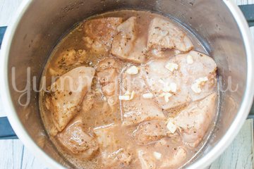 Куриные шашлыки на шпажках - шаг 1