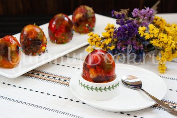 Пасхальное желе с цукатами - шаг 5