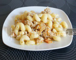Макароны по-флотски с фаршем - шаг 4