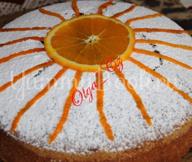 Тунисский апельсиновый кекс/пирог - шаг 2