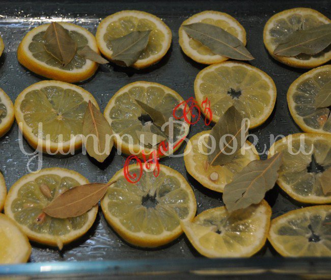 Треска, запеченная на лимоне - шаг 1