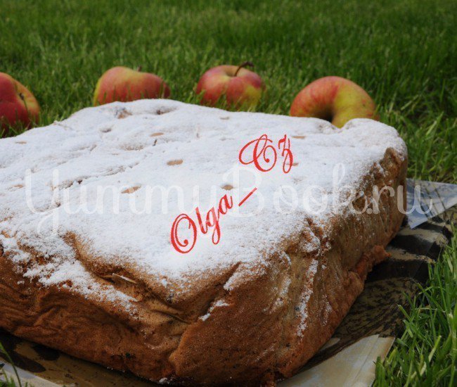 Пирог ореховый с яблоками - шаг 2