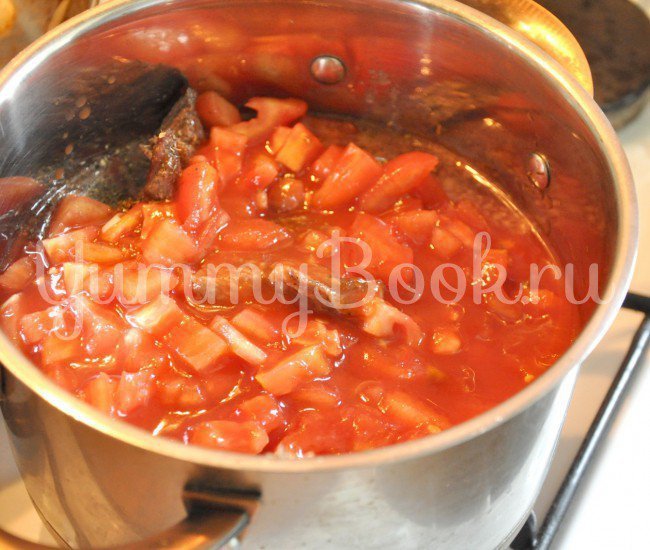 Говядина в томатном соусе - шаг 3