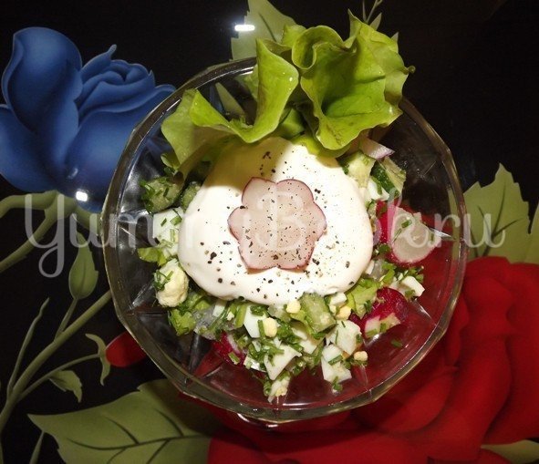 Весенний салат с вариациями