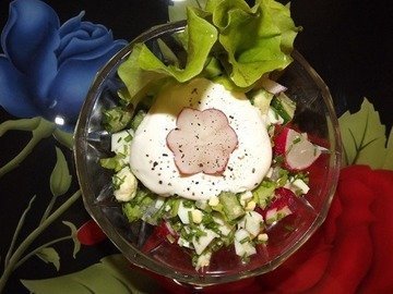 Весенний салат с вариациями