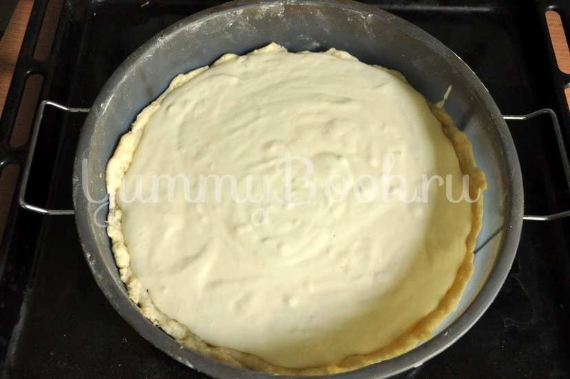 Маковый пирог со сметанной заливкой - шаг 7
