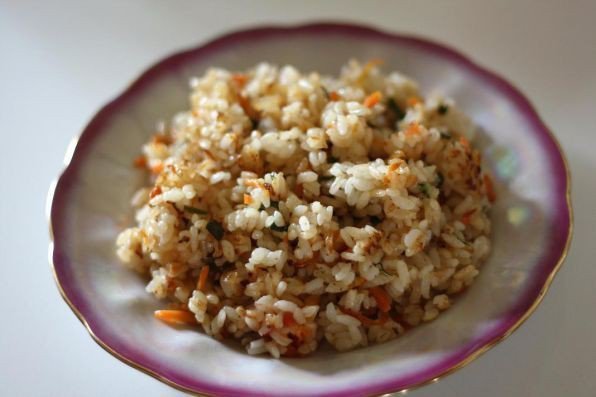 Жареный рис с овощами Indian style - шаг 4