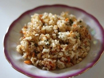 Жареный рис с овощами Indian style