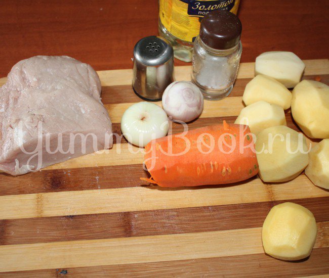 Свинина запеченная  с картофелем - шаг 1