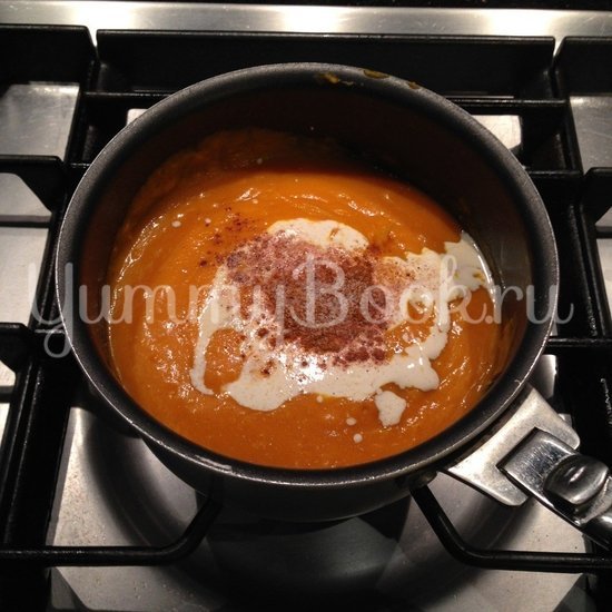 Нарядный зимний суп: тыква с имбирем - шаг 5